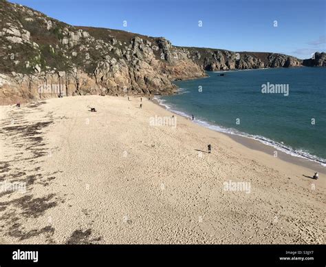 Porthcurno, Cornwall , England Stock Photo - Alamy