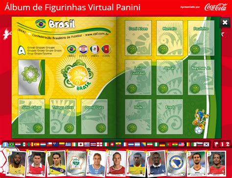 Lbum De Figurinhas Virtual Panini Copa Do Mundo Fifa