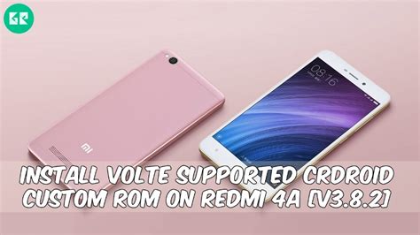 Install Volte Supported Crdroid Custom Rom On Redmi A V