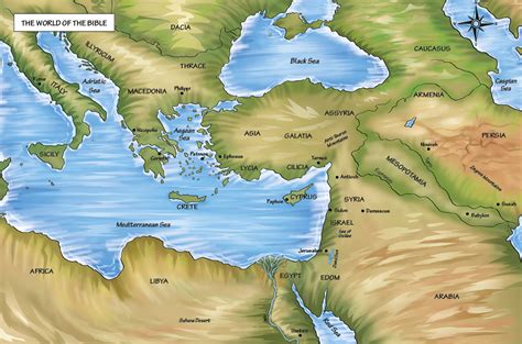 Bibleforce Maps Of The Bible