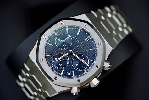 AUDEMARS PIGUET Royal Oak Chronograph Automatic Blue Dial Men’s Watch ...