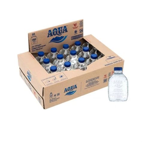 Aqua Cube Air Mineral 220 Ml Botol Imut Limited Edition Lazada Indonesia