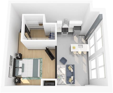 Loft Apartment Floor Plans