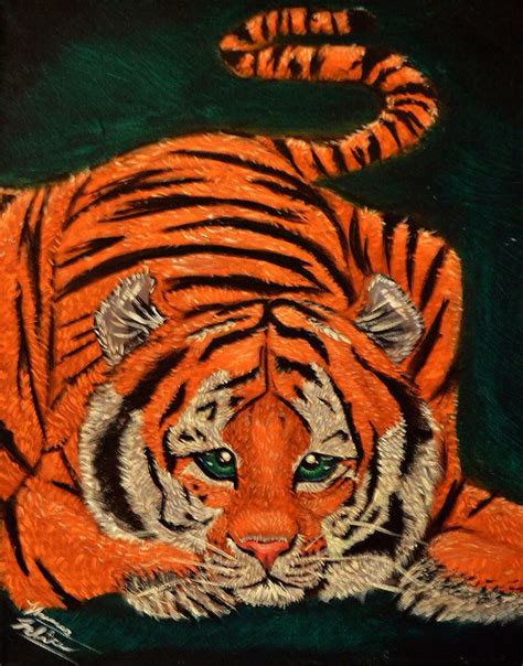 Tiger Tiger Burning Bright By Theresa Felice