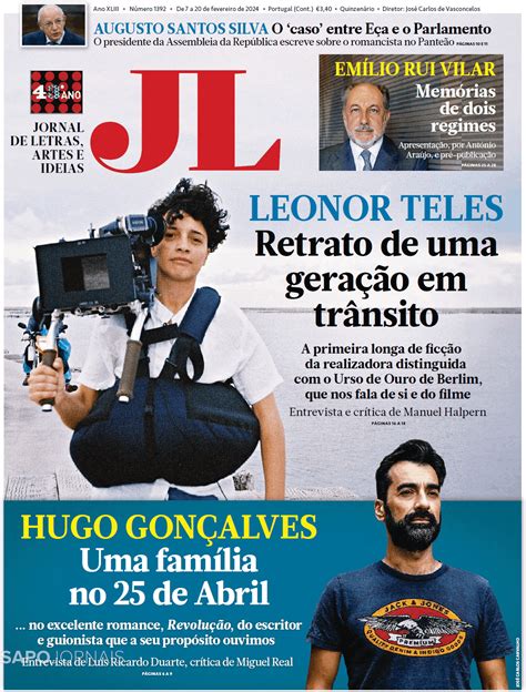 Jornal De Letras Fev Jornais E Revistas Sapo Pt Ltima