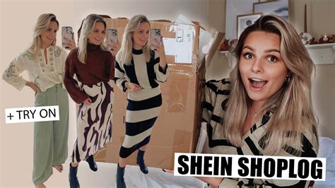 Mega SHEIN Herfst SHOPLOG TRY ON Floor Delver YouTube