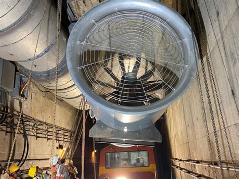 Tunnel Booster Fans Installed In The Metro Tunnel What Is Their