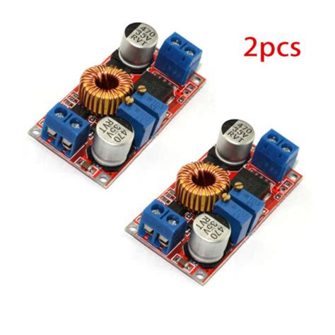 2pcs 5a Dc Dc Constant Current Voltage Regulator Step Down Converter 5v 12v 24v Ebay