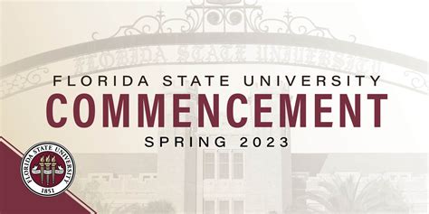 Fsu To Celebrate Graduates During Spring Commencement Ceremonies Florida State University News