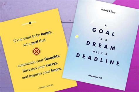 14 Goal-Setting Quotes to Help You Reach for the Stars - Ordinary and Happy