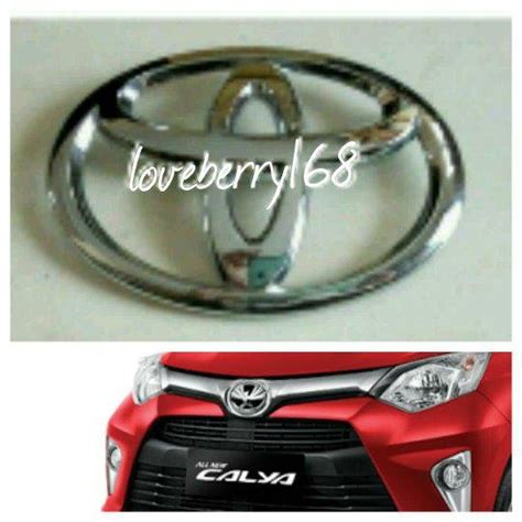 Jual Emblem Pengganti Logo Burung Toyota CALYA Menjadi Logo TOYOTA Di