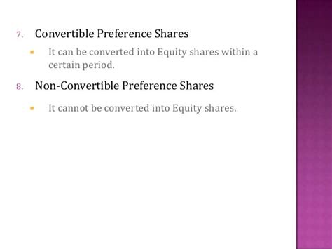 Shares and its types