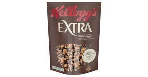 KELLOGG S CEREALES PEPITES CHOCOLAT NOIR ET NOISETTES EXTRA 500g