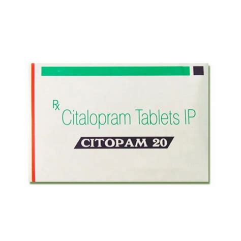 Citalopram 20 Mg Tablets At Rs 120 Stripe Citalopram Hydrobromide