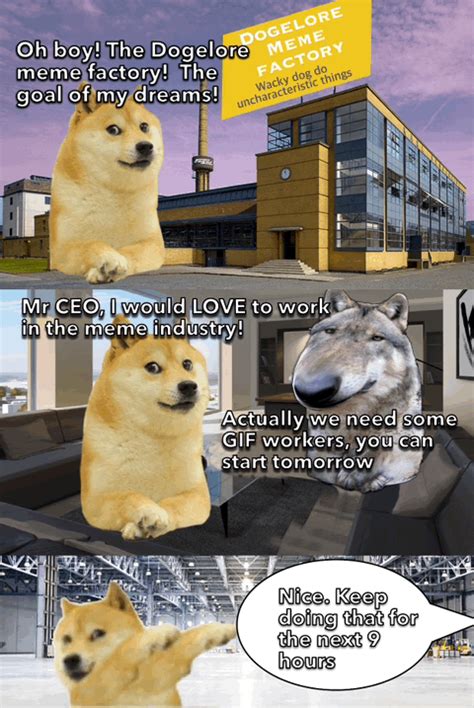 Le  Worker Has Arrived Rdogelore