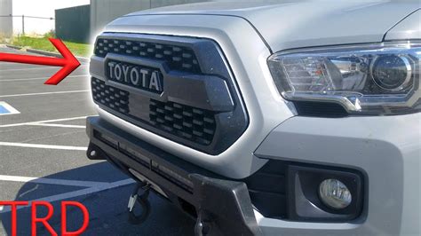 Tacoma Trd Pro Grill With Sensor