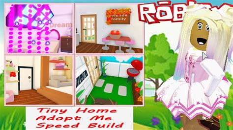 My Tiny House Adopt Me Speed Build Roblox Adopt Me Youtube