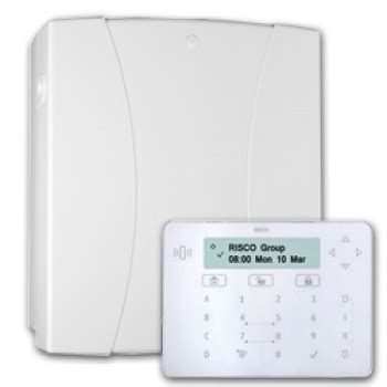 RISCO LIGHTSYS IN PLASTIC BOX PROXIMITY ELEGANT TOUCH WHITE KEYPAD