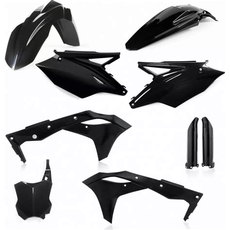 Kit Plastiques Complet Acerbis Kawasaki Kxf Noir Kit Plastique