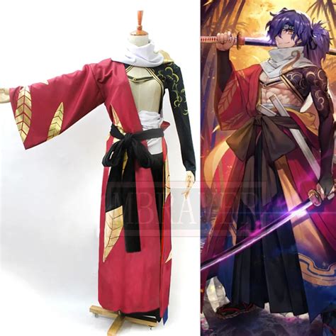 Fate/Grand Order FGO Okada Izo Cosplay Costume Christmas Party ...