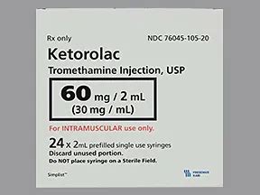 Ketorolac Intramuscular: Uses, Side Effects, Interactions, Pictures ...