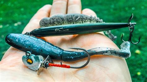 BEST Finesse Baits For SMALLMOUTH Bass YouTube