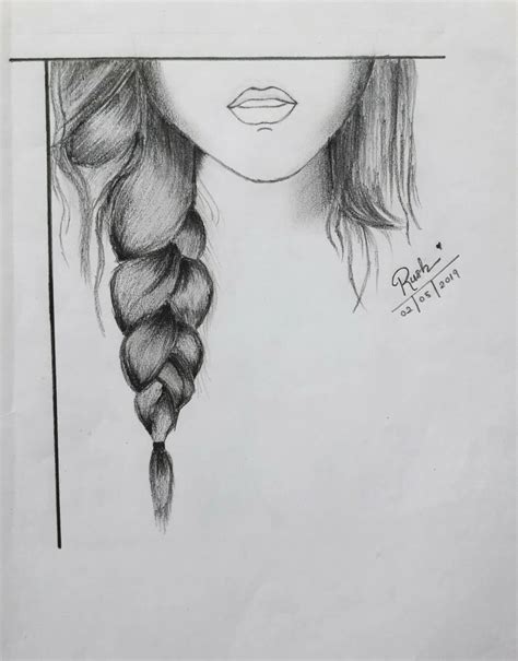 Cute Princess Pencil Sketch Drawing For Kids Pencil,, 41% OFF