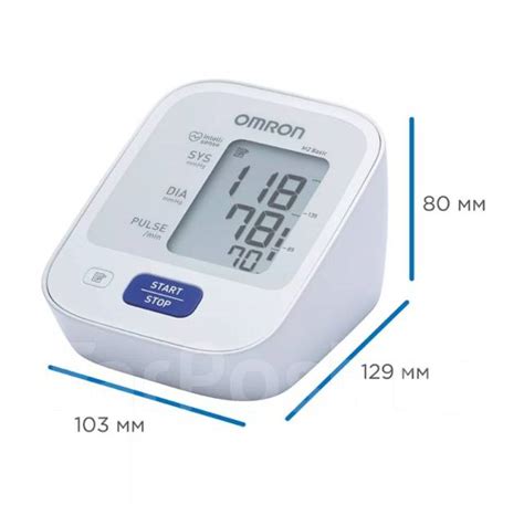 Тонометр Omron M2 Basic (HEM-7121-RU) 4*AA РСТ, новый, в наличии. Цена ...