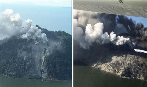 Papua New Guinea volcano Mount Kadovar spews ‘dome of lava’ amid mass evacuation | World | News ...