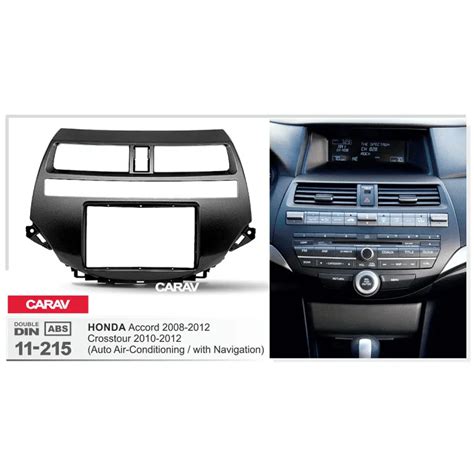 Radio Fascia For HONDA Accord 2008 2012 Crosstour 2010 2012 Double Din