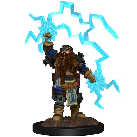 Wizkids Nolzurs Marvelous Miniatures Dwarf Cleric Male