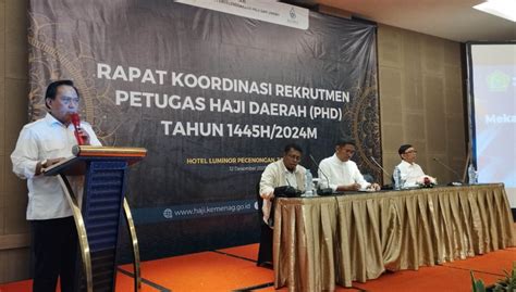 Kemenag Gelar Seleksi Petugas Haji Daerah Di Bulan Januari 2024