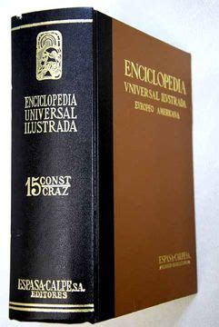 Libro Enciclopedia Universal Ilustrada Europeo Americana Tomo Xv