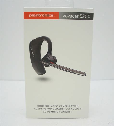 Plantronics Voyager 5200 Bluetooth Mobile Headset 203500 114 Retail Packaging 17229164475 Ebay