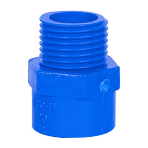 Blue Upvc Male Threaded Adapter 12 Tacloban Ultrasteel Corporation