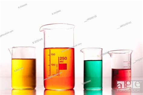 Measuring Beakers, Stock Photo, Picture And Royalty Free Image. Pic ...