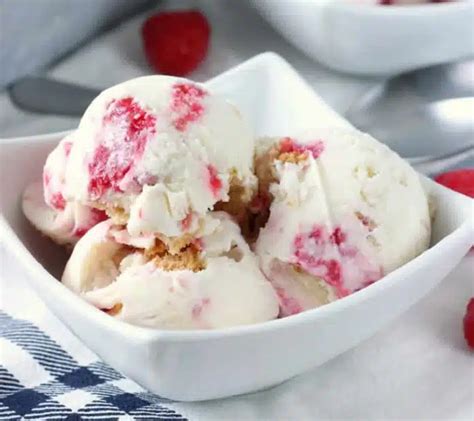 Glace Framboises Et Sp Culoos Un Sorbet Pour Votre Dessert