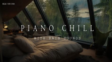 Relaxing Rain Sounds And Soft Piano Music 🌧️🌿 Promoting Inner Calmness