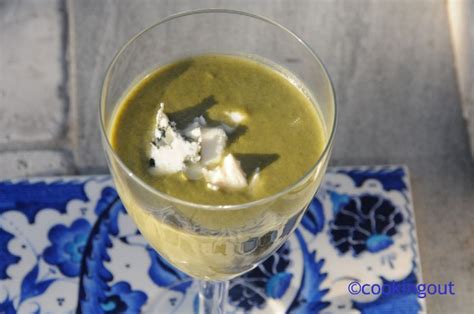 Soupe froide avocat épinard recette fraîcheur pour l été