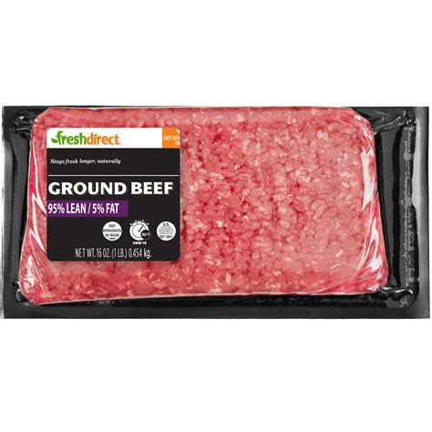 Freshdirect 95 Lean Ground Beef Fresh Freshdirect