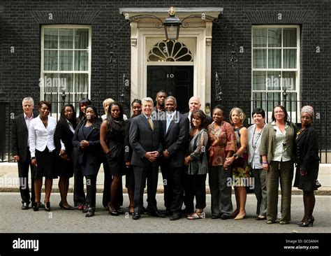 Following Knife Crime Summit Attended By Prime Minister Gordon Brown Hi