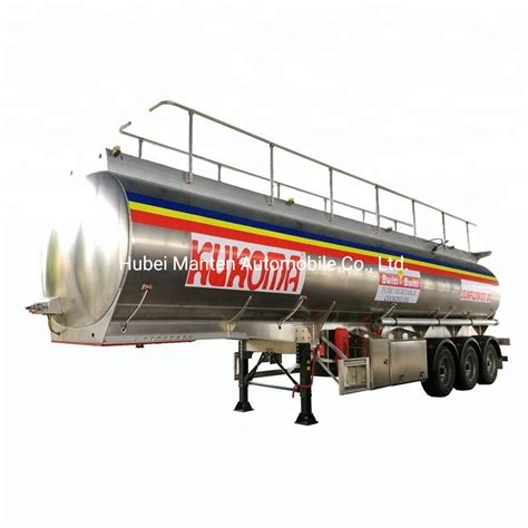 Axles Stainless Steel Liters Fuel Trailer Tank Capacity Cbm