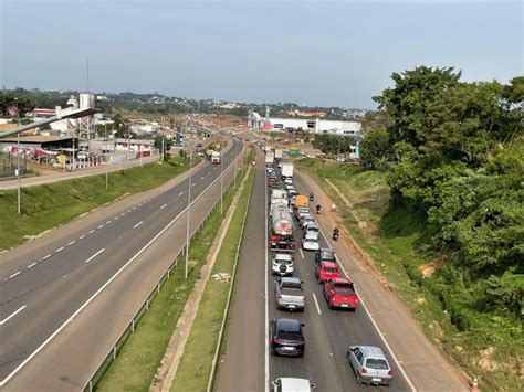 Motoristas Enfrentam Lentid O Na Br Grupo A Hora