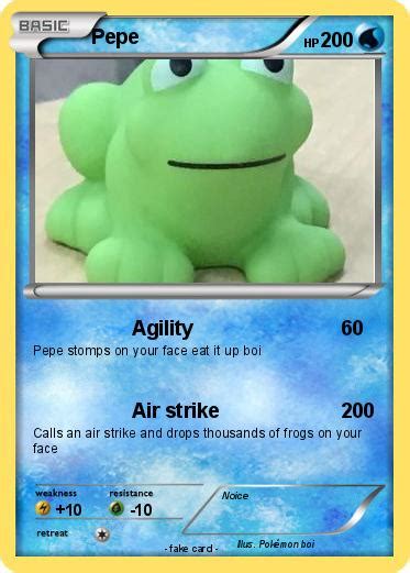 Pokémon Pepe 842 842 Agility My Pokemon Card