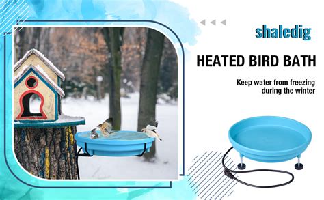 Amazon Heated Bird Baths For Outdoors 75W Thermostatically