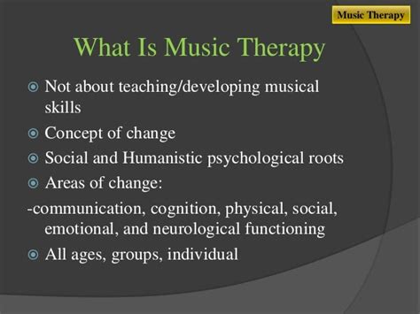 Music Therapy