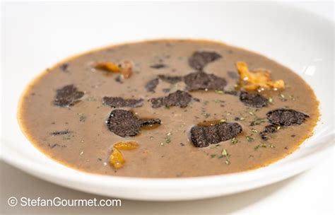 Mushroom Soup With Truffle Stefan S Gourmet Blog