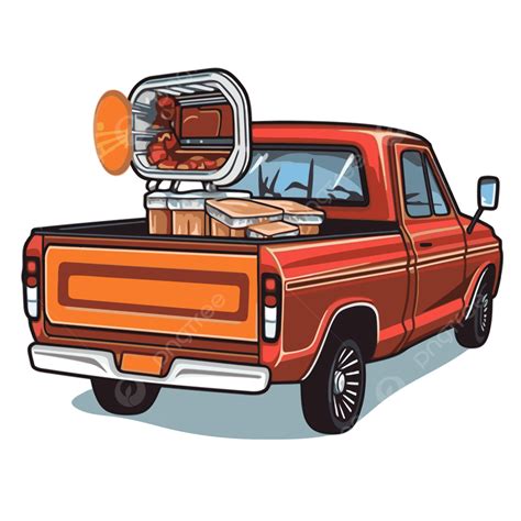 Tailgate Truck Clipart