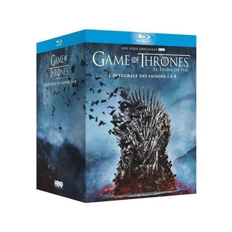 Coffret Intégrale Game Of Thrones Saisons 1 à 8 [blu Ray] Yy30