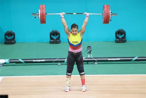 Angie Palacios Obtuvo La Primera Medalla De Oro Para Ecuador